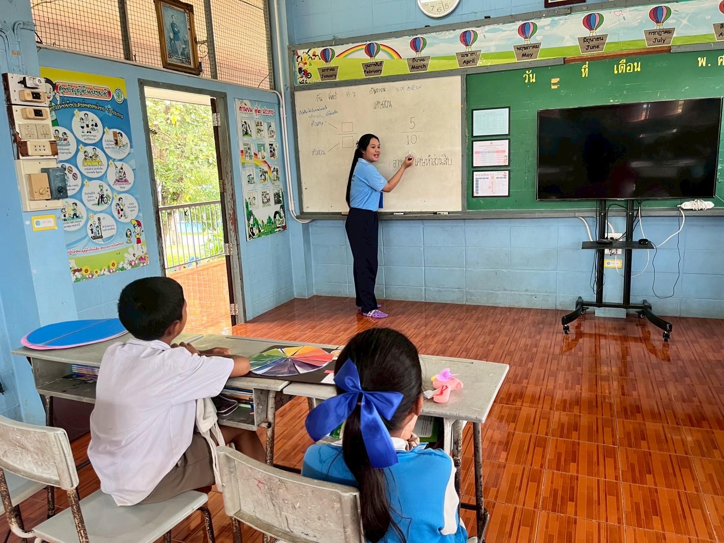 43. ค่ายศิลปะบูรณาการกับสาระการเรียนรู้สำหรับนักเรียนระดับประถมศึกษา ณ โรงเรียนบ้านโนนม่วง